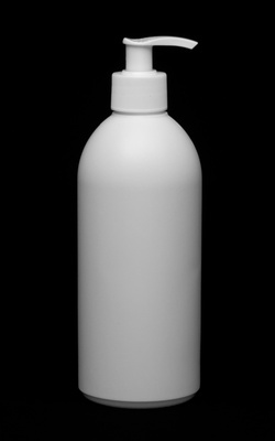 Round shoulders plastic bottle 500 ml