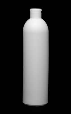Pyöreäolkainen muovipullo 750 ml