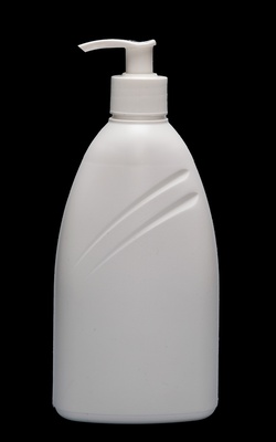 Oval plastic bottle 500 ml
