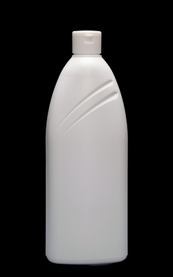 Oval plastic bottle 750 ml