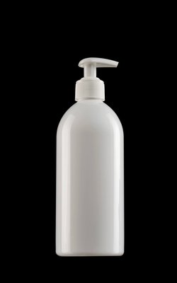 PET round shoulders white 500 ml