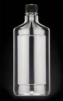 PET ovaalipullo kirkas 500 ml