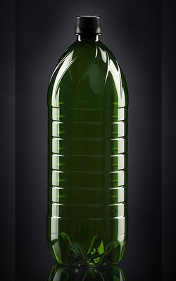 rPET bottle green 1,5 l